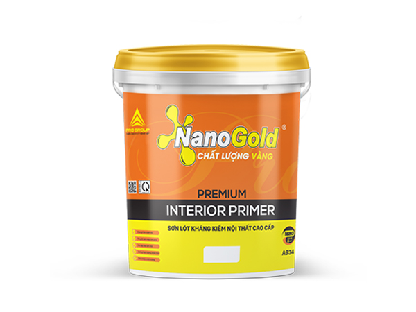 Sơn lót kháng kiềm nội thất cao cấp Nano Gold Interior Primer A934