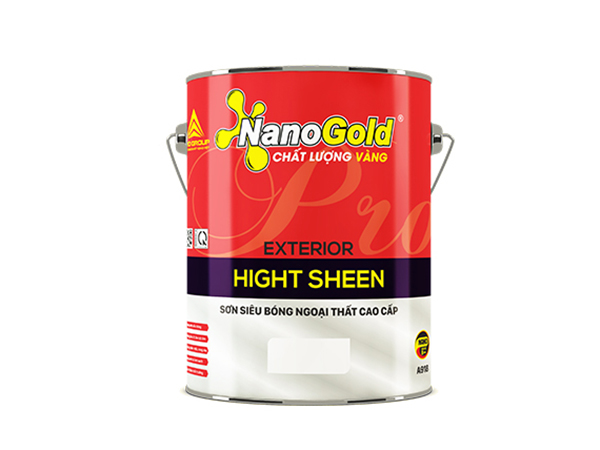 Sơn siêu bóng ngoại thất cao cấp Nano Gold Exterior Hight Sheen - A918