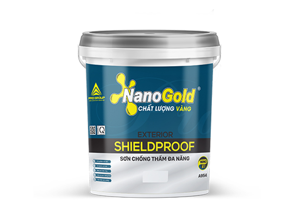 Sơn chống thấm đa năng Nano Gold Exterior Shieldproof A954
