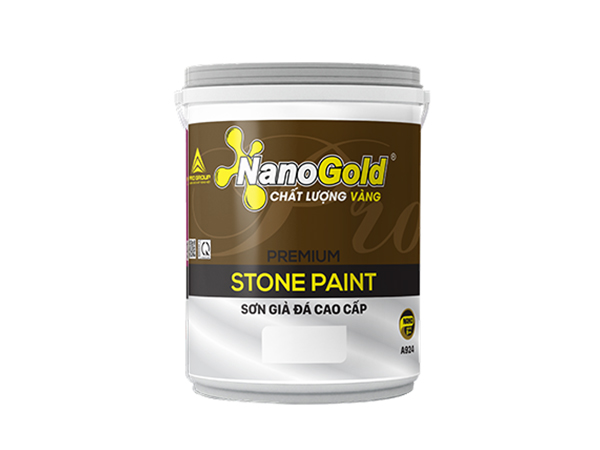 Sơn giả đá cao cấp Nano Gold Premium Stone Paint A924